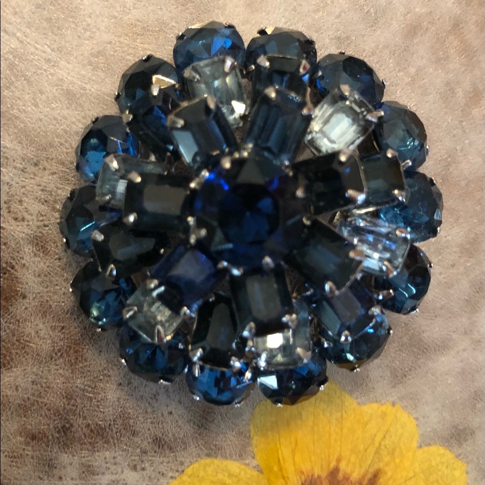 Vintage Blue brooche